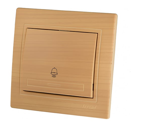 Изображение товара Кнопка звонка LEZARD MIRA ясень 701-4747-103