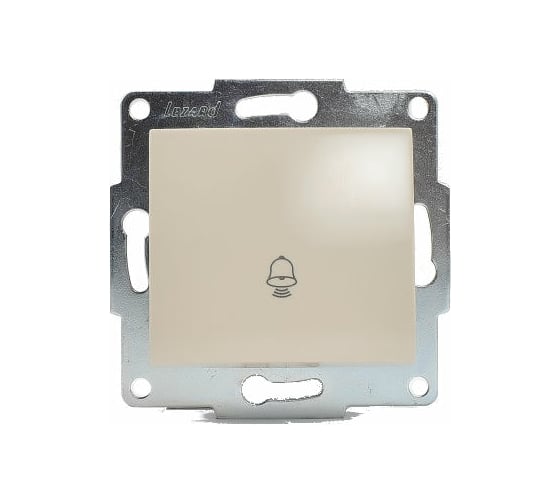 Изображение товара Кнопка звонка LEZARD KARINA крем 707-0388-103