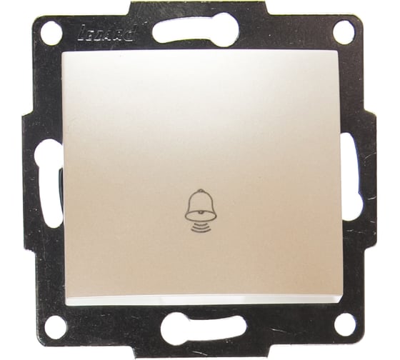 Изображение товара Кнопка звонка LEZARD KARINA жемчужно-белый перламутр 707-3088-103