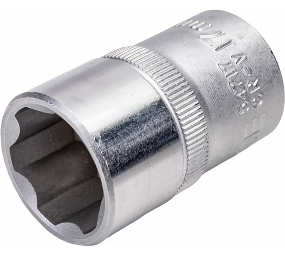 Изображение товара Головка 6-ти гранная для сорванных гаек 17 мм FORCE 54717