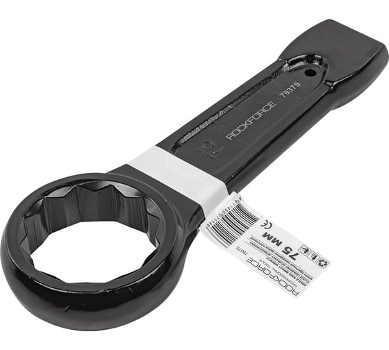 Изображение товара Накидной ударный односторонний ключ Rockforce 75мм L-320мм RF-79375(17531)