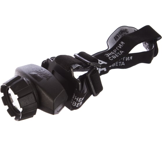 Изображение товара Налобный фонарь ЭРА GB-602 7xLED, 3xAAA, 4 режима, черный, блистер Б0031382