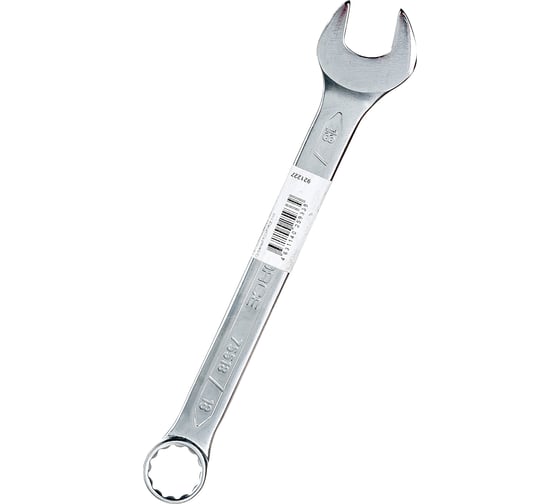 Изображение товара Комбинированный ключ Rockforce 12-гранный прямой 18мм RF-75518(734)