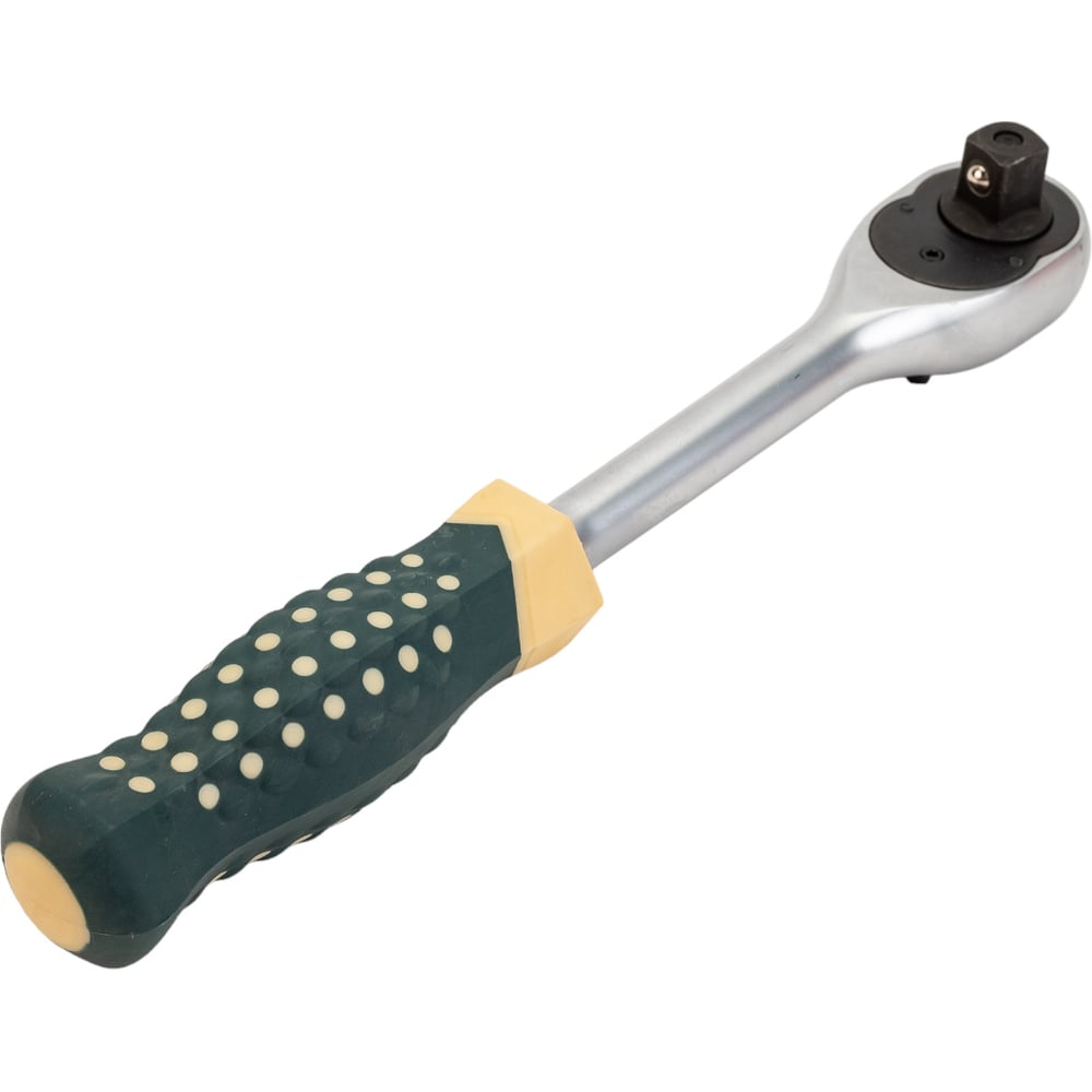 Трещотка Rockforce реверсивная с резиновой ручкой 1/2 RF-80242(17874)
