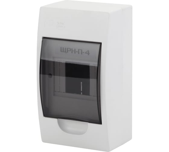 Изображение товара Навесной бокс ЭРА SIMPLE ЩРН-П-4 модуля, пластик IP41 Б0041521