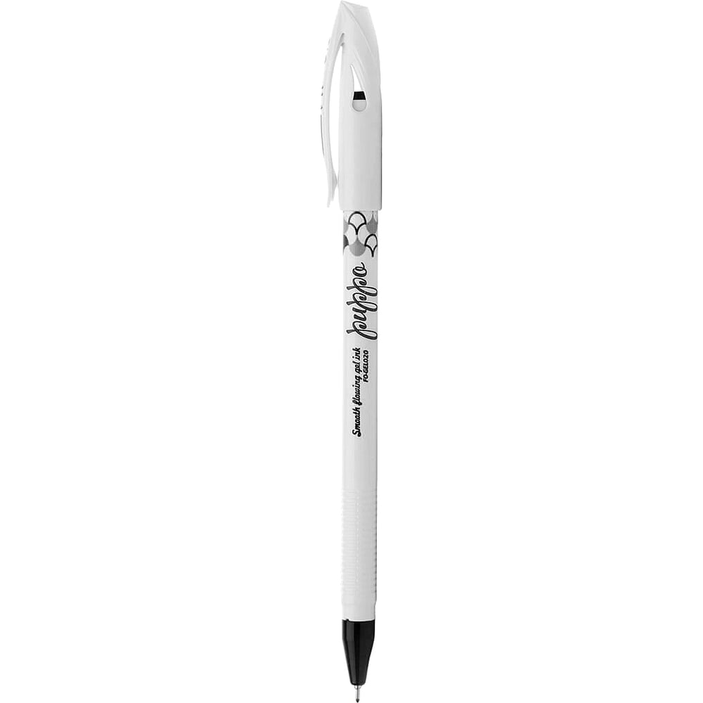 Гелевая ручка Flexoffice ручка гелевая 0 5 мм синяя стразы бирюзовые