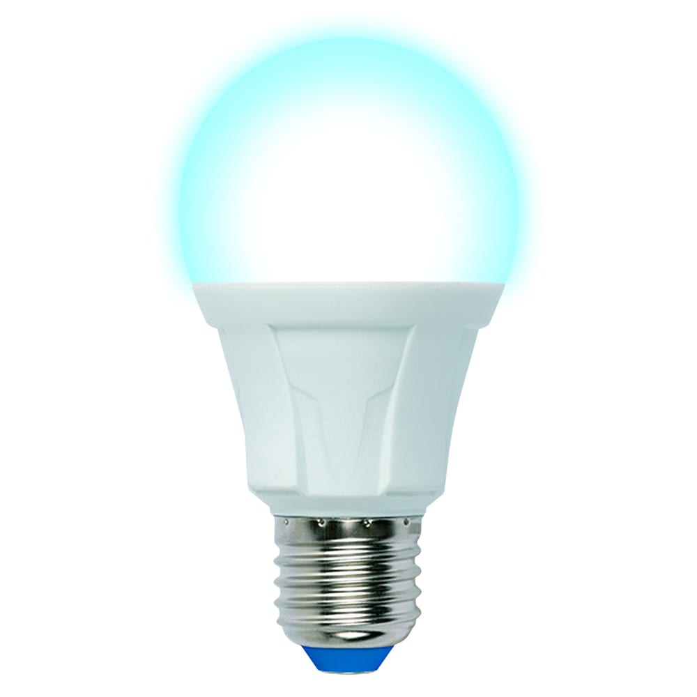 Светодиодная лампа uniel форма а, матовая led-a60 16w/6500k/e27/fr plp01wh ul-00005035