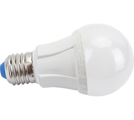Изображение товара Светодиодная лампа Uniel Форма А, матовая LED-A60 13W/3000K/E27/FR PLP01WH UL-00005030