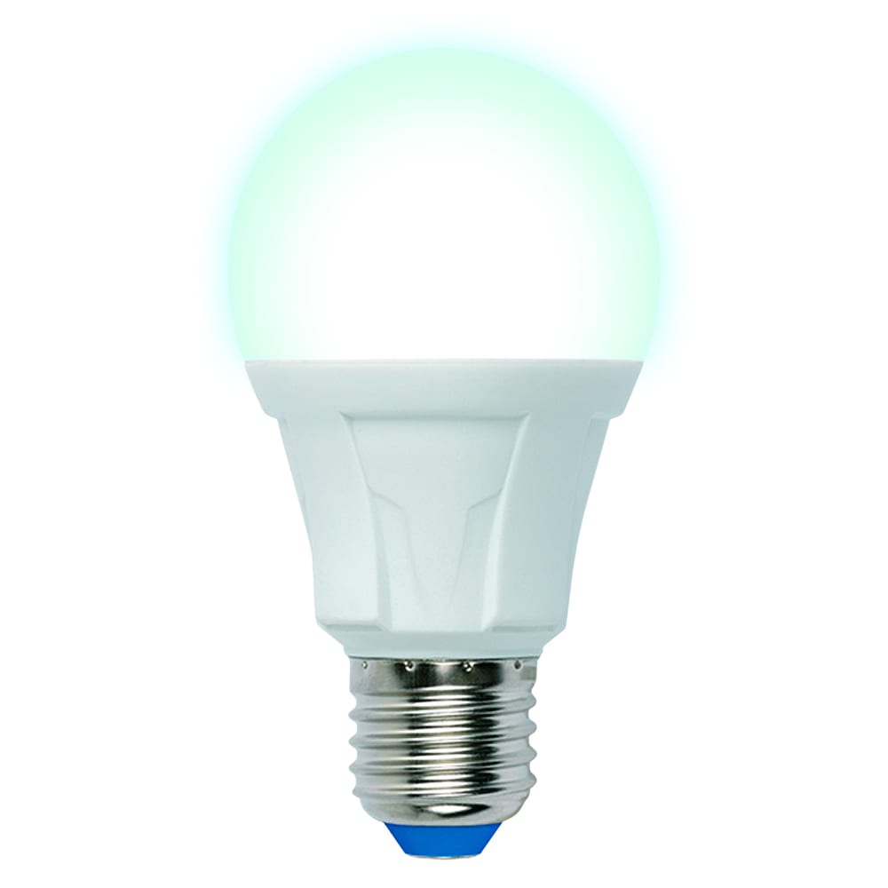 фото Светодиодная лампа uniel форма а, матовая led-a60 18w/4000k/e27/fr plp01wh ul-00005037