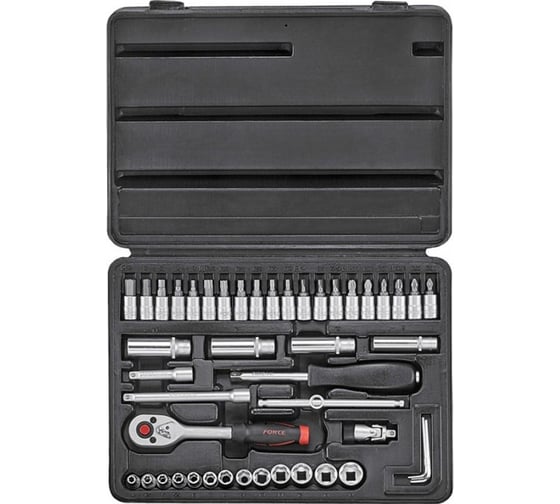 Изображение товара Набор 6-ти гранных головок FORCE 2461-5