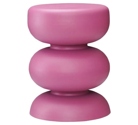 Изображение товара Приставной столик Bergenson Bjorn Vivlend, диаметр 36 см, фуксия BB0000237