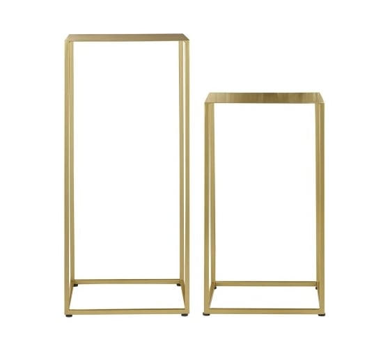 Изображение товара Набор кофейных столиков Bergenson Bjorn Mayen Gold, золотистые BB0000396