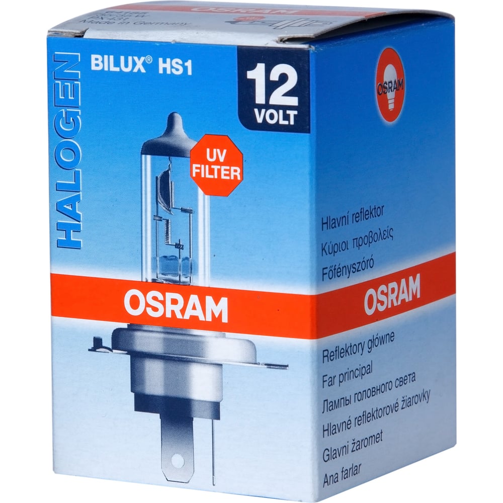 фото Автолампа osram hs1 35/35 p43t-38, 12v 64185