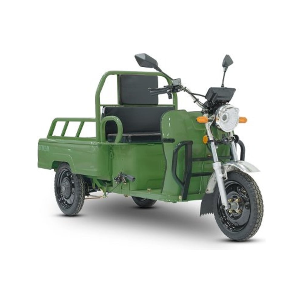 Изображение товара Грузовой электротрицикл Амулет Rutrike 1100 60V650W темно-зеленый-2836 024450-2836