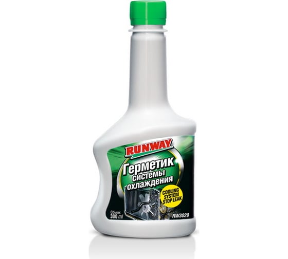 Изображение товара Герметик системы охлаждения RUNWAY RW3029 300 мл 32650