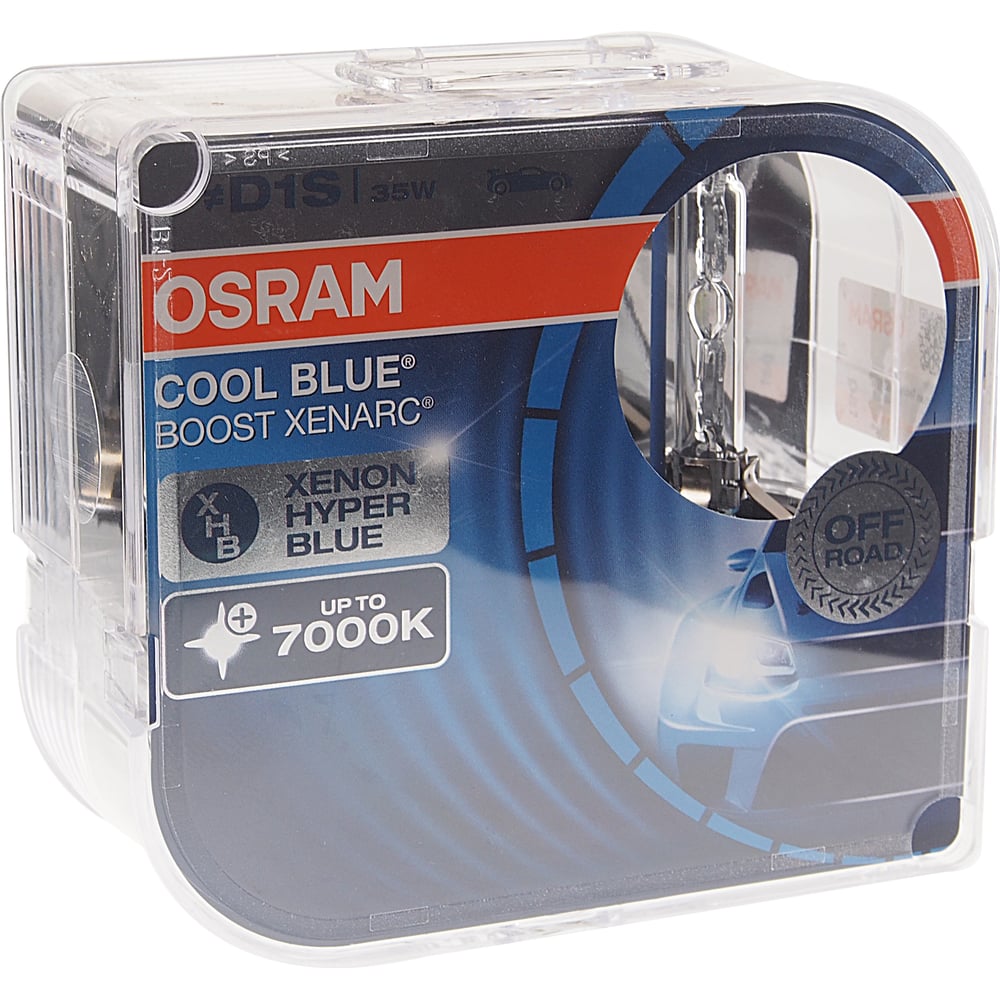 фото Автолампа osram d1s 35 pk32d-2 xenon cool blue boost 66140cbb-hcb