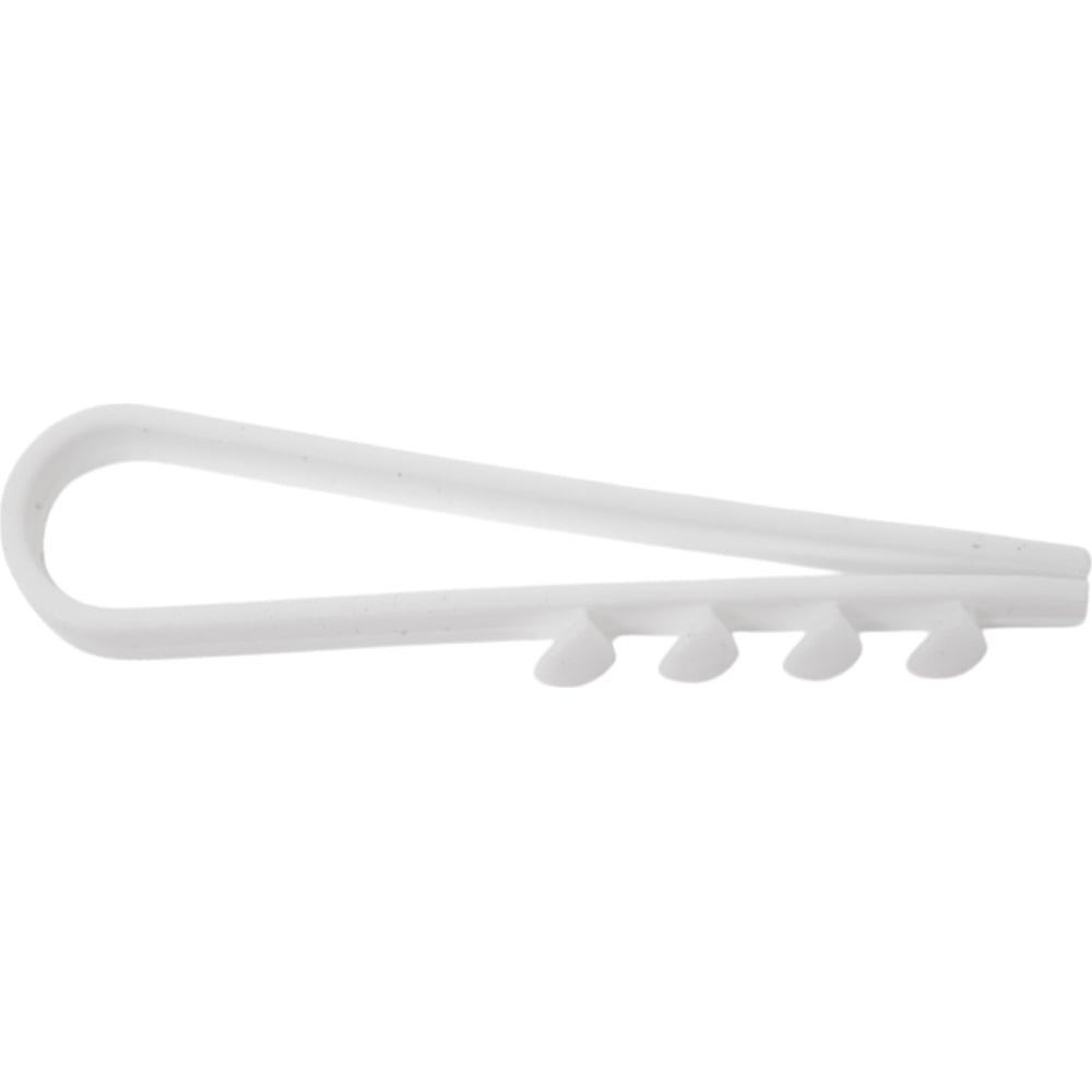 Изображение товара Дюбель-скоба для круглого провода Rusconnect UW 5-10 мм 176900 надежное крепление кабелей