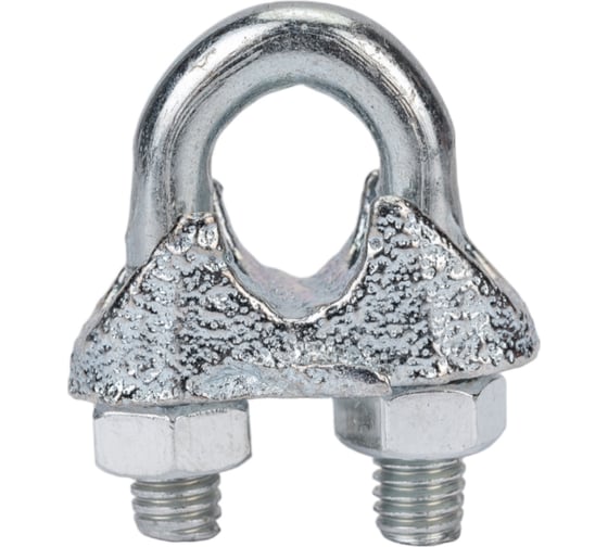 Изображение товара Зажим для троса Метизный двор 6 мм DIN 741. 4 шт. 4690441032164