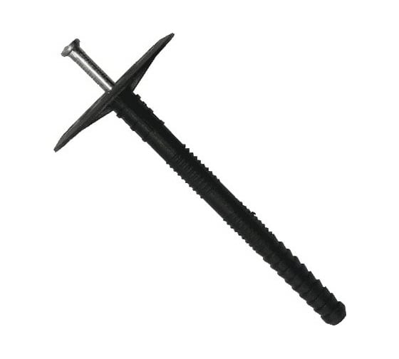 Изображение товара Дюбель для теплоизоляции с металлическим гвоздем Метизный двор 10х160 , 50 шт. 4690441031099
