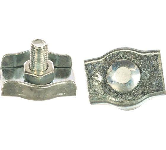 Изображение товара Зажим для троса Метизный двор SIMPLEX 10 мм 2 шт. 4690441032133