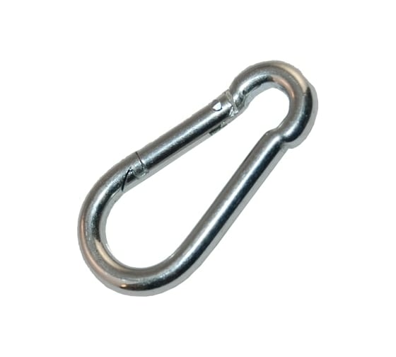 Изображение товара Пожарный карабин с защелкой Метизный двор 6 мм 4 шт. 4690441031600