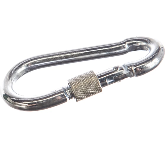 Изображение товара Карабин с предохранительной гайкой Метизный двор 8 мм 2 шт. 4690441031693