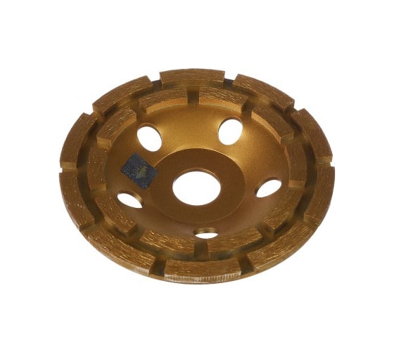 Изображение товара Чаша алмазная двухрядная сегментированная (125х22.2 мм) vertextools 0505-04-125-14