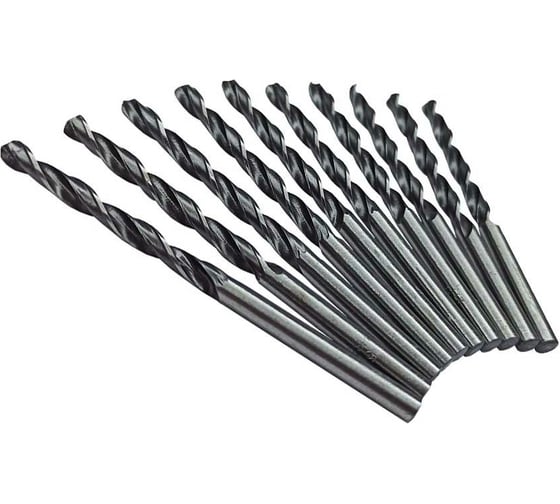 Изображение товара Сверло по металлу HSS (10 шт/уп; 3.8 мм) Vertextools 1122-0380