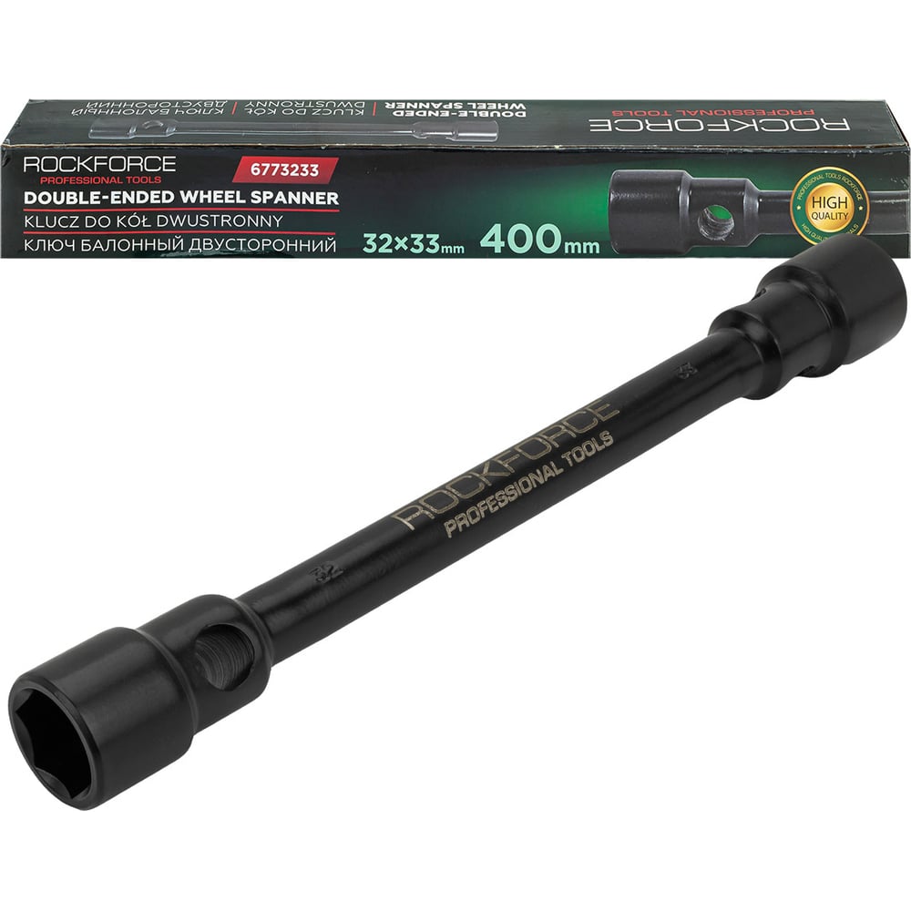 Изображение товара Торцевой ключ Rockforce 32х33мм длиной 400мм полупрофессиональный инструмент