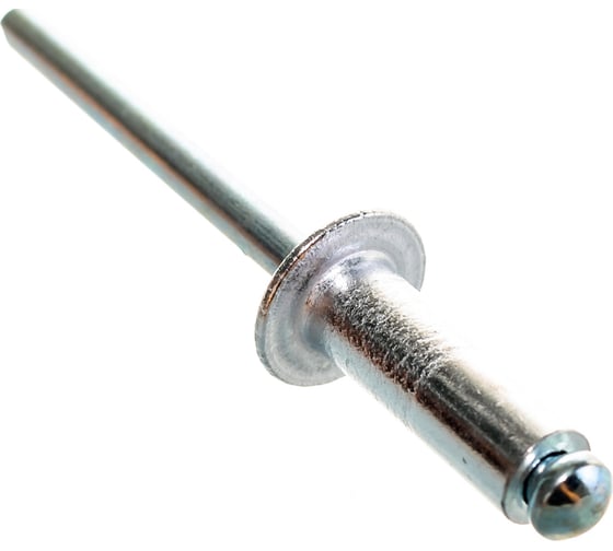 Изображение товара Вытяжная заклепка Метизный двор цинк 6,4х18 алюминий/сталь 250 шт. 4690441027399