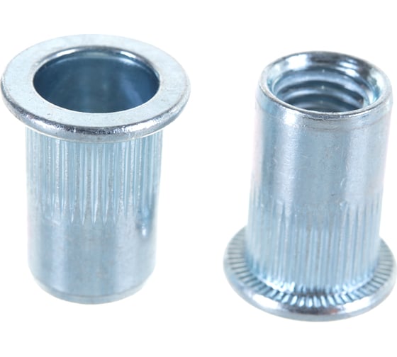 Изображение товара Заклепка с внутренней резьбой Метизный двор цилиндрический борт M8, 100 шт. 4690441027573