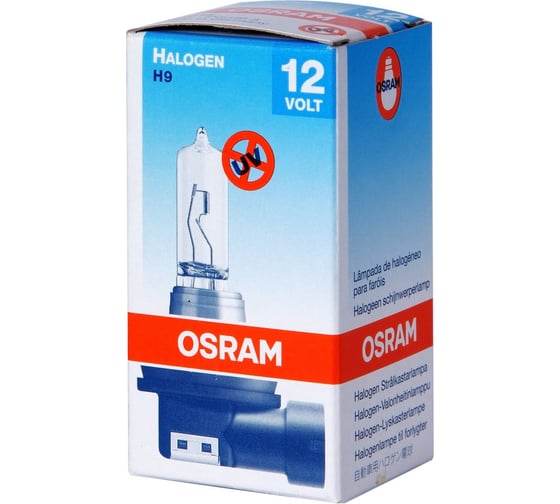 Изображение товара Автолампа OSRAM H9 65 PGJ19-5 12V, 1, 10, 100 64213