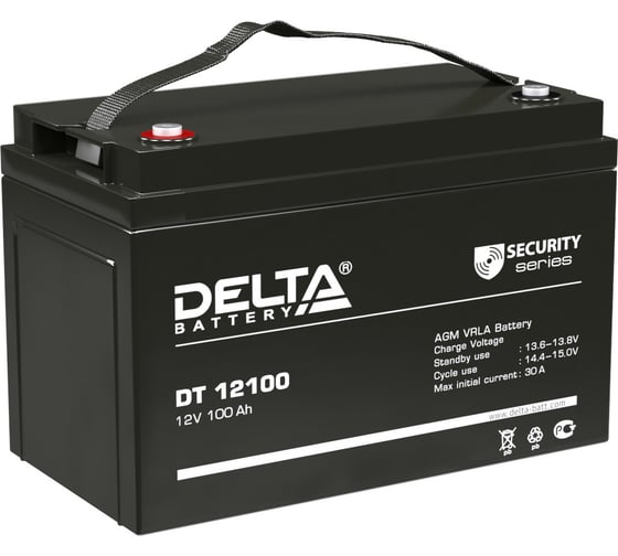 Изображение товара Батарея аккумуляторная Delta DT 12100