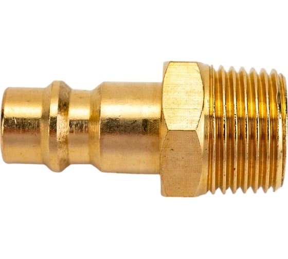 Изображение товара Штуцер для быстроразъема 3/8"M в пластиковом держателе ROCKFORCE RF-SE2-3PM(1961)