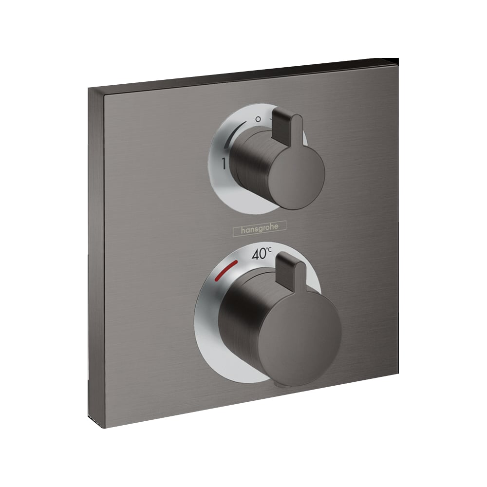 Изображение товара Термостат скрытого монтажа Hansgrohe Ecostat Square черный хром