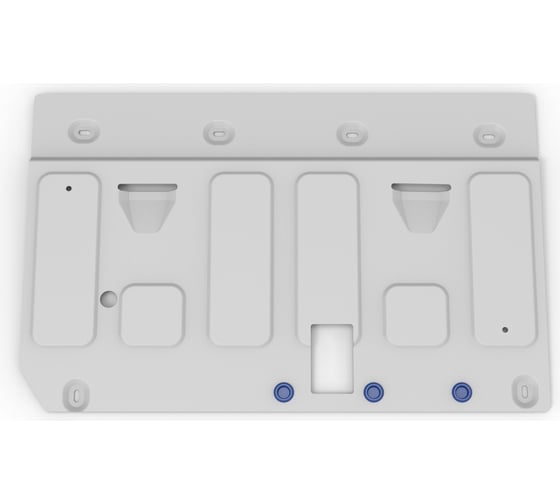 Изображение товара Защита картера + комплект крепежа Rival алюминий, Hongqi H5, V-2.0, автомат, передний, 2023- 333.8016.1