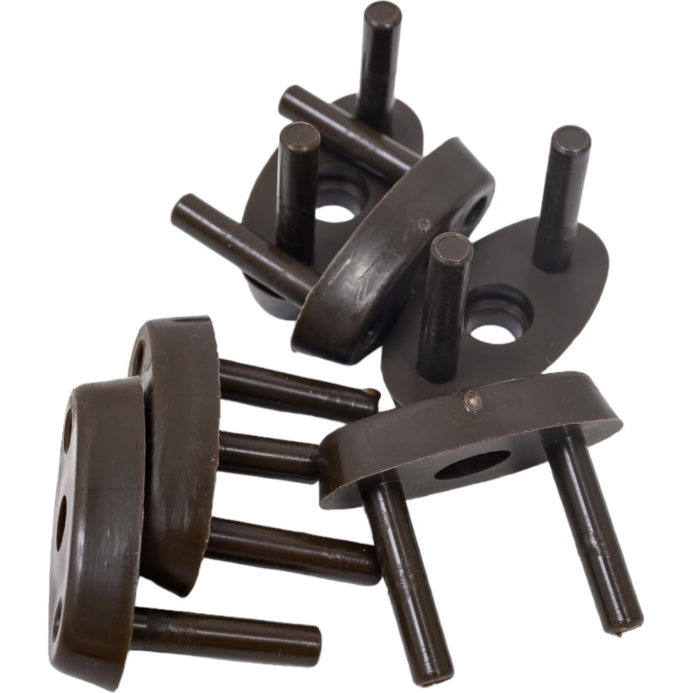 Изображение товара Заглушки для розеток, 100 Baby Safety Baby Safety Коричневые, 10шт. 4670006470624