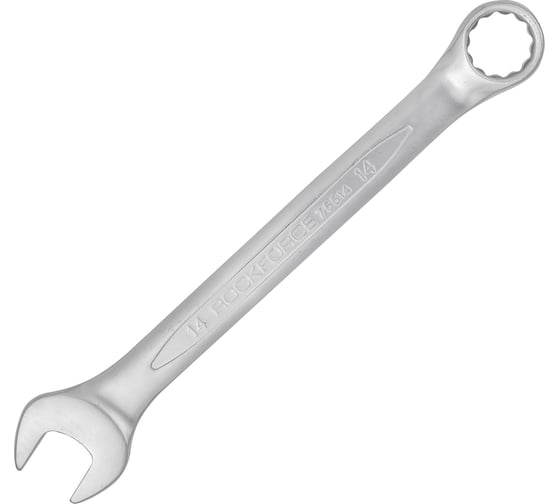 Изображение товара Комбинированный ключ Rockforce 12-гранный прямой 14мм RF-75514(699)