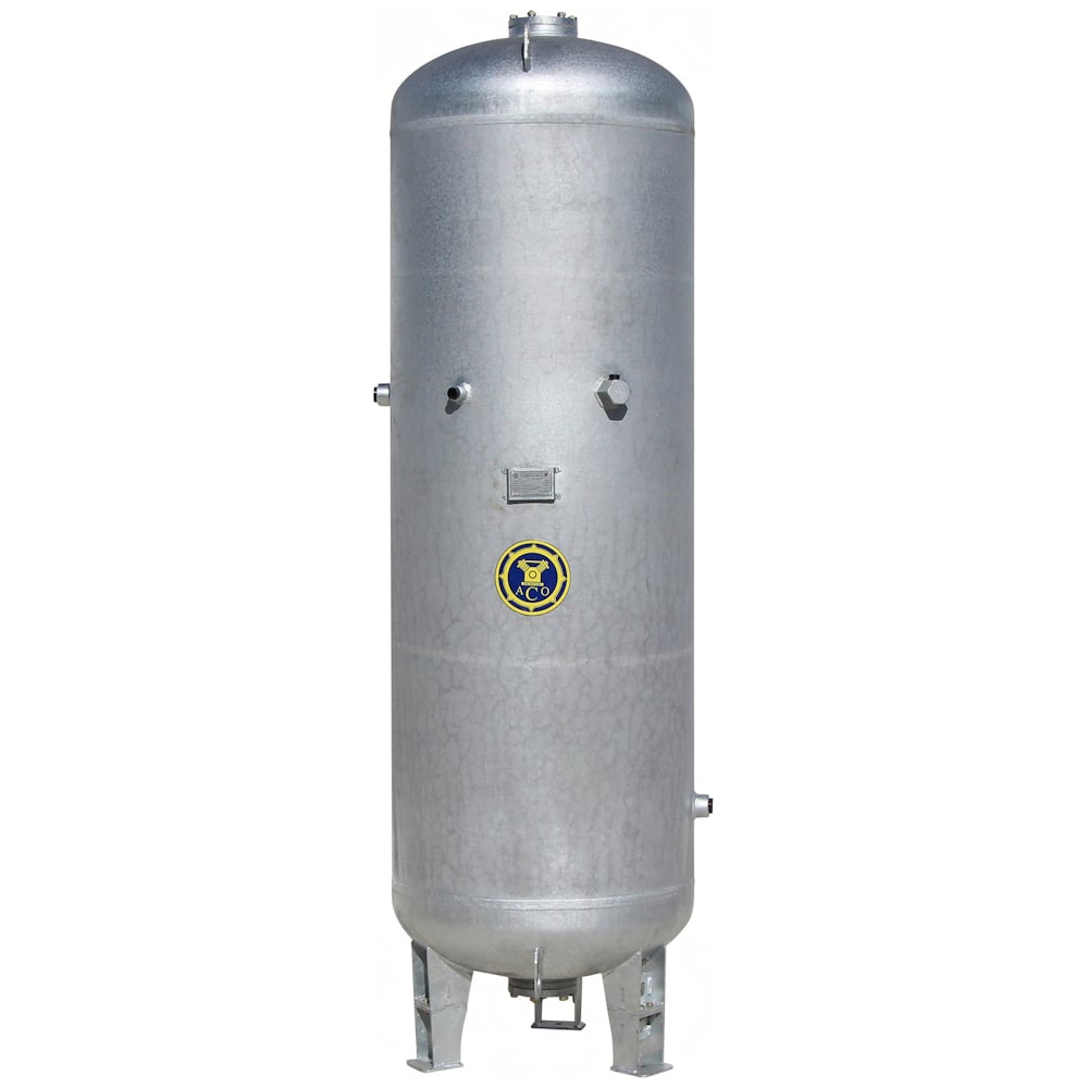 Изображение товара Вертикальный оцинкованный ресивер 500 л Бежецк АСО РВ500/10 Ц