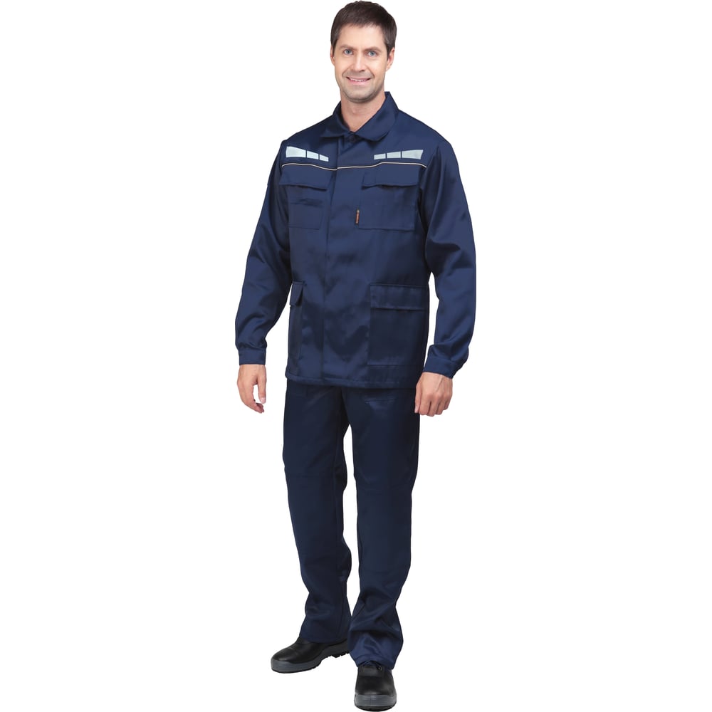 Изображение товара Летний брючный костюм ГК Спецобъединение темно-синий мужской