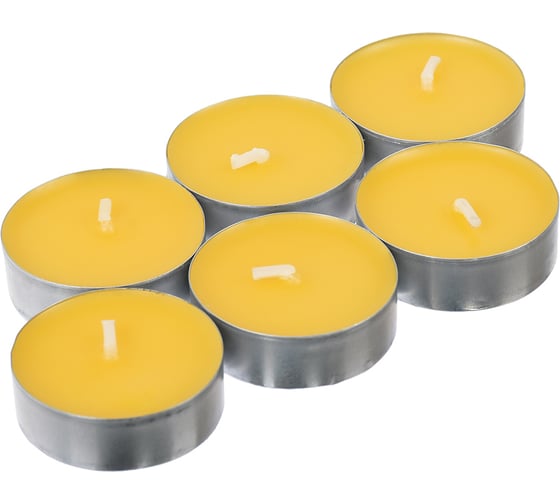 Изображение товара Чайные свечи от комаров HELP, 6 шт. 80015