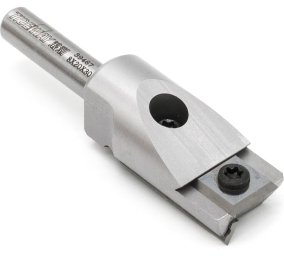 Изображение товара Фреза прямая пазовая со сменными ножами 20х30х71 мм, хв-к 8 мм LC102-20-30 Tideway 12073