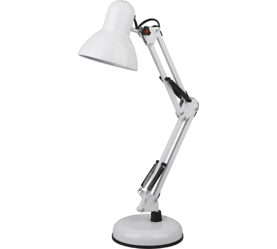 Изображение товара Настольный светильник ЭРА N-214-E27-40W-W белый Б0035069