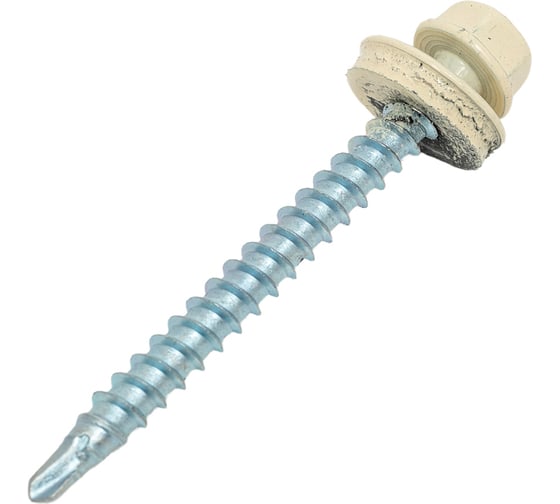 Изображение товара Кровельный саморез Daxmer 4,8х50 RAL 1015 сверло №1, 150 шт 00000310523