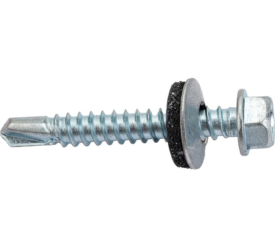 Изображение товара Кровельный саморез Daxmer 5,5х38 цинк сверло №3, 200 шт 00000304388