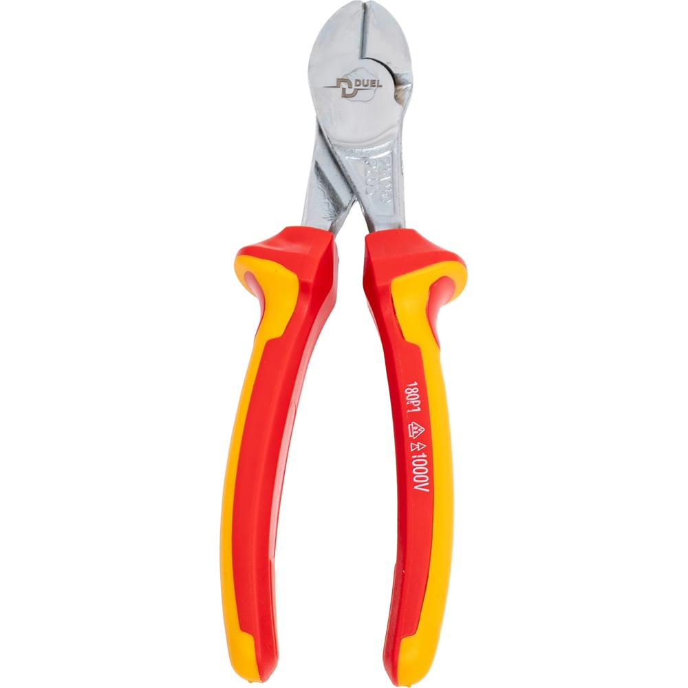 Изображение товара Диэлектрические бокорезы DUEL 1000V усиленные 180мм профессиональный инструмент