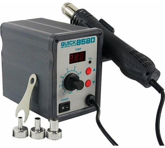 Изображение товара Паяльная станция Quick-858D, термовоздушная