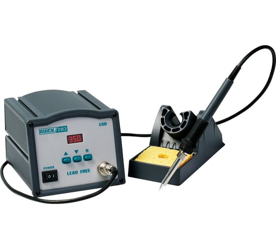 Изображение товара Паяльная станция Quick Quick-203 ESD