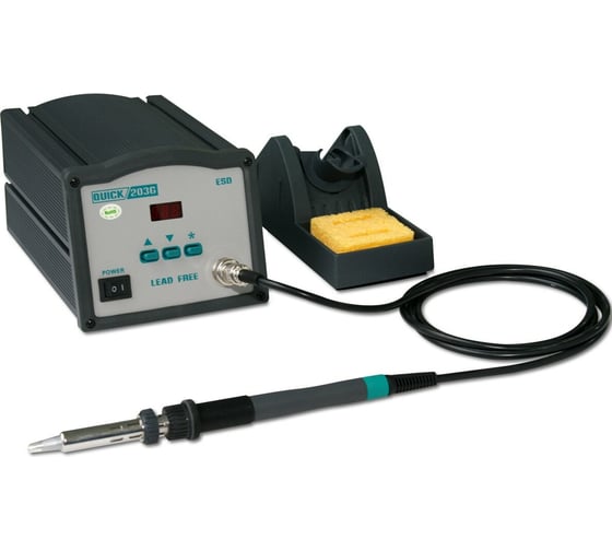Изображение товара Паяльная станция Quick Quick-203G ESD