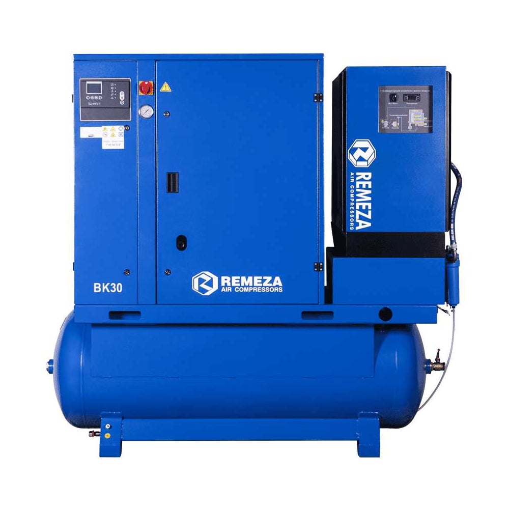 Изображение товара Профессиональный винтовой компрессор Remeza ВК 30-10-500 Д для промышленного применения